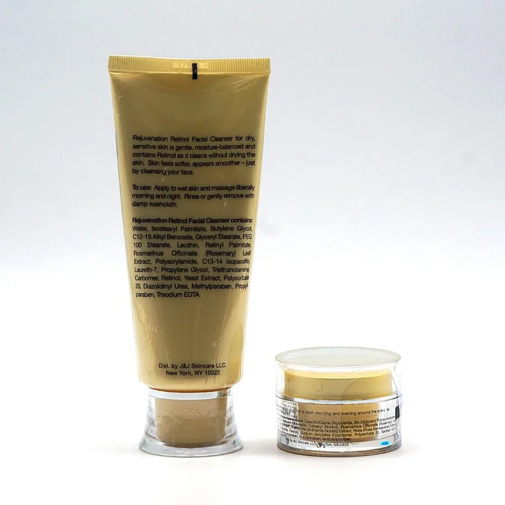 Dr. Jeannette‎ Graf Retinol Cleanser + Eye Cream NEW 2 Pack